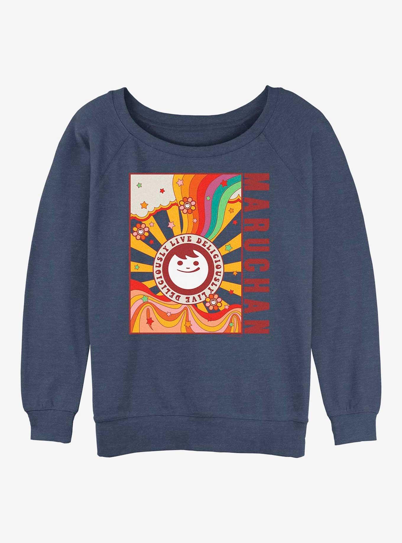 Maruchan Live Deliciously Girls Slouchy Sweatshirt, , hi-res
