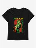 Bob Marley Stir It Up Womens T-Shirt Plus Size, BLACK, hi-res