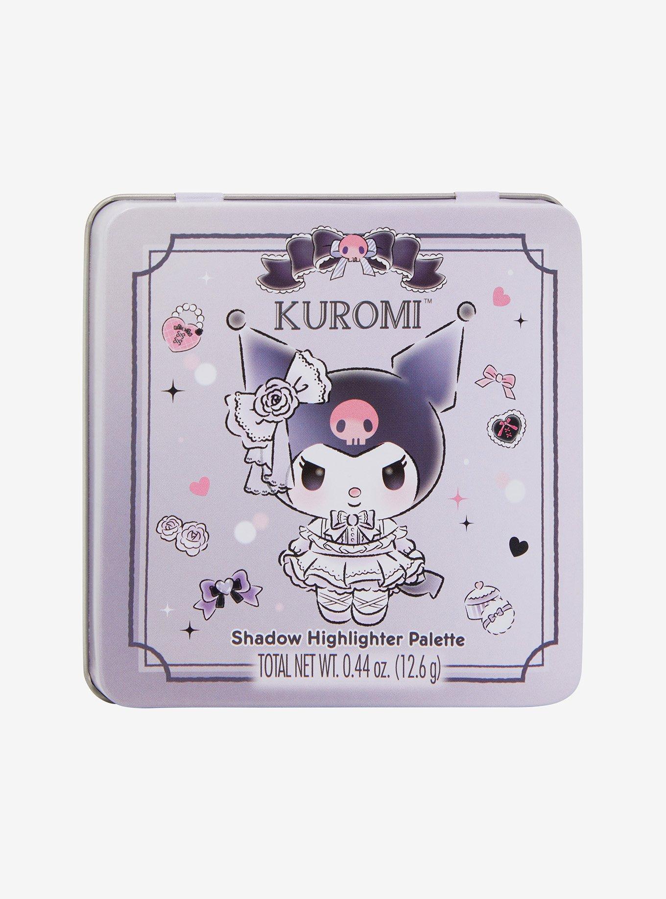 Kuromi Dress-Up Eyeshadow & Highlighter Palette, , hi-res