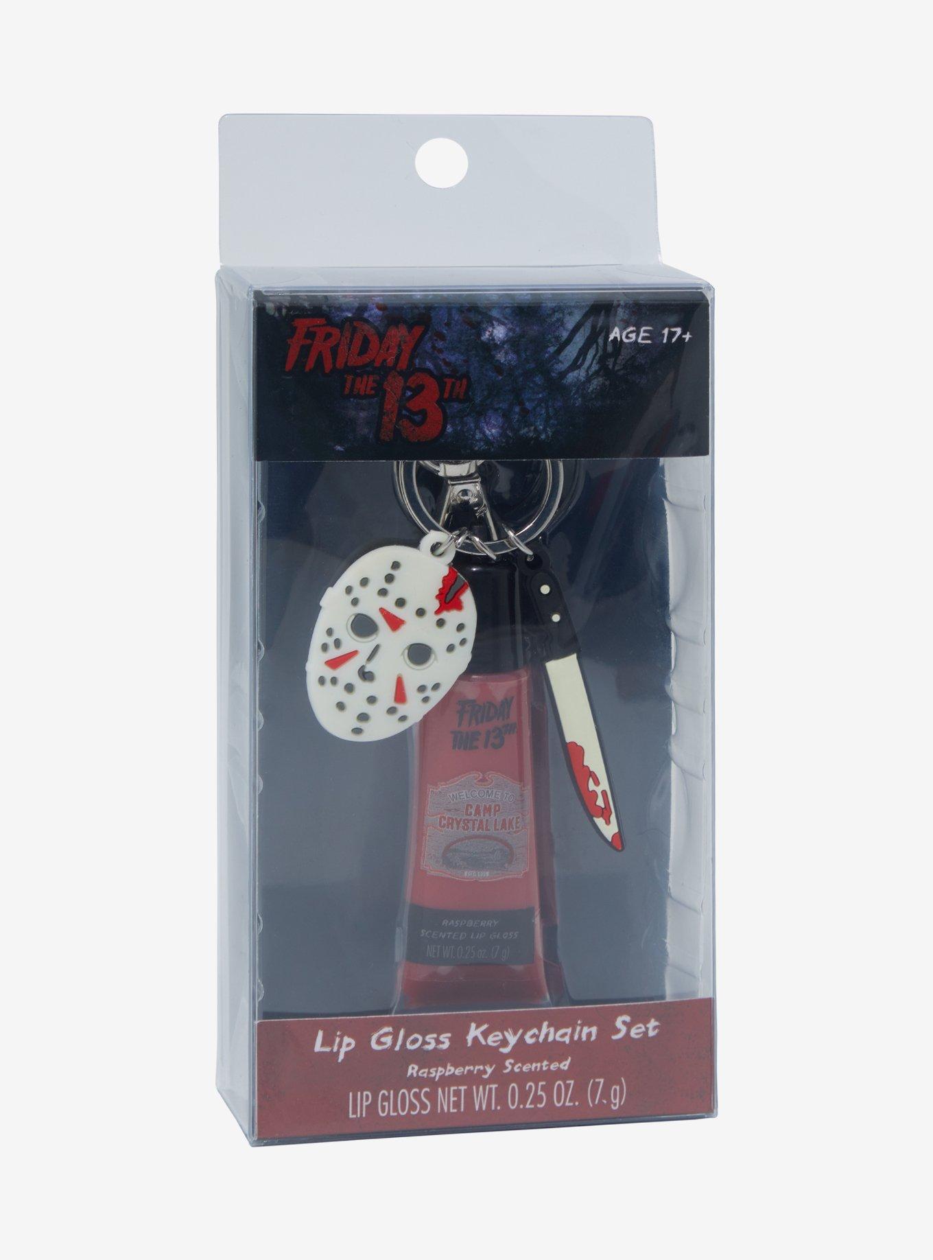 Friday The 13th Lip Gloss Key Chain Set, , hi-res