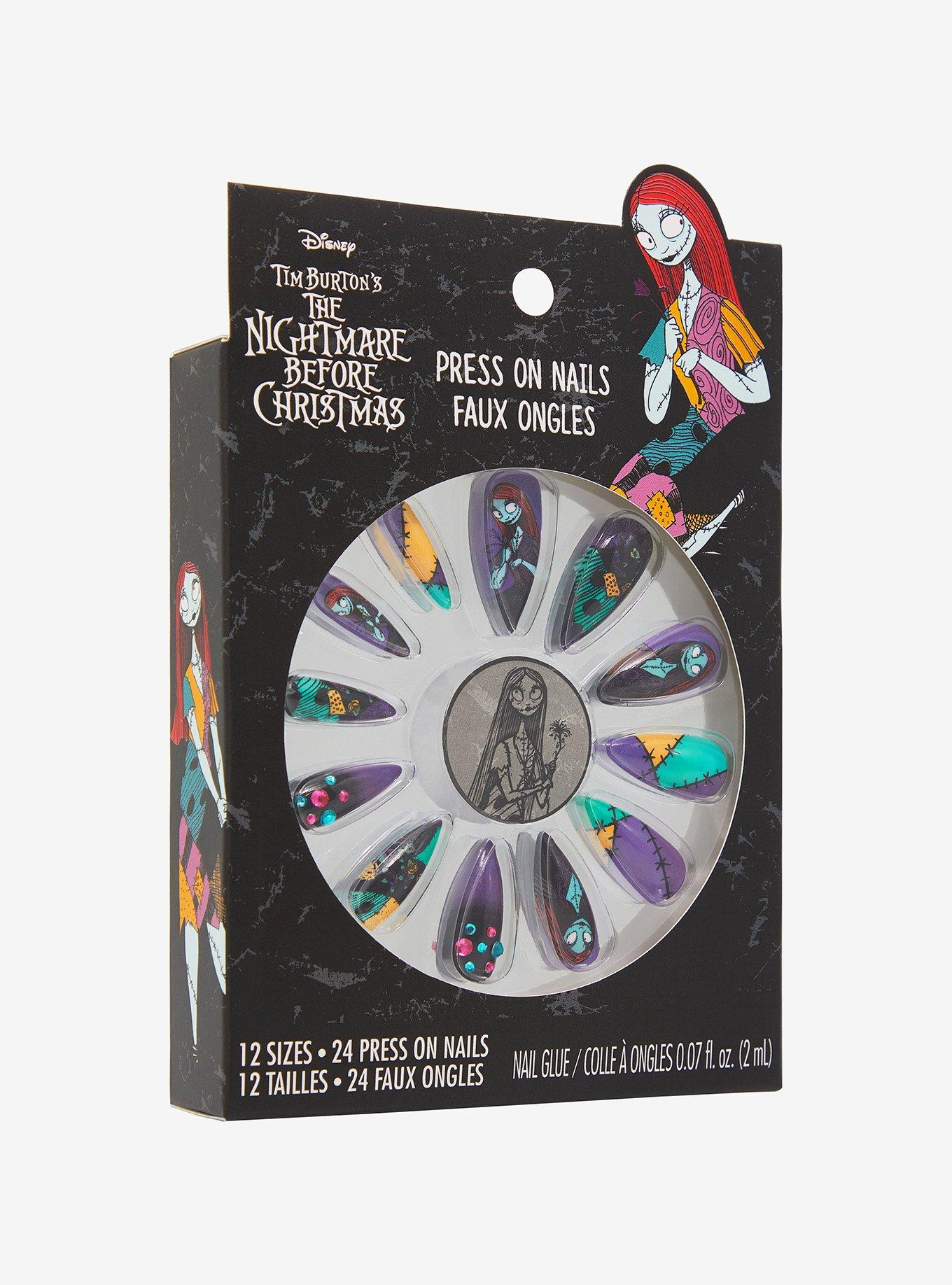 The Nightmare Before Christmas Sally Faux Nail Set