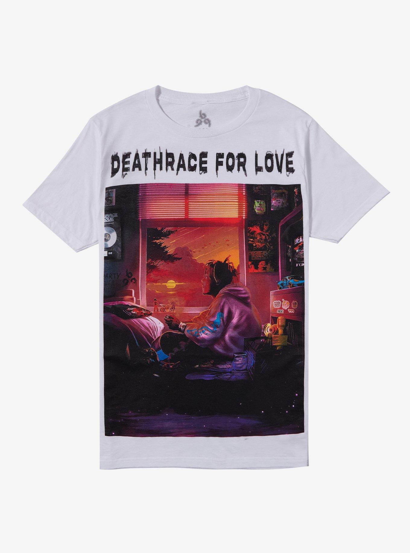 Juice WRLD Death Race For Love T-Shirt, BRIGHT WHITE, hi-res
