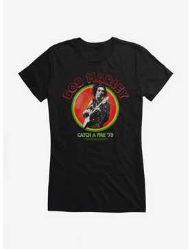 Bob Marley Catch A Fire '73 Girls T-Shirt, , hi-res