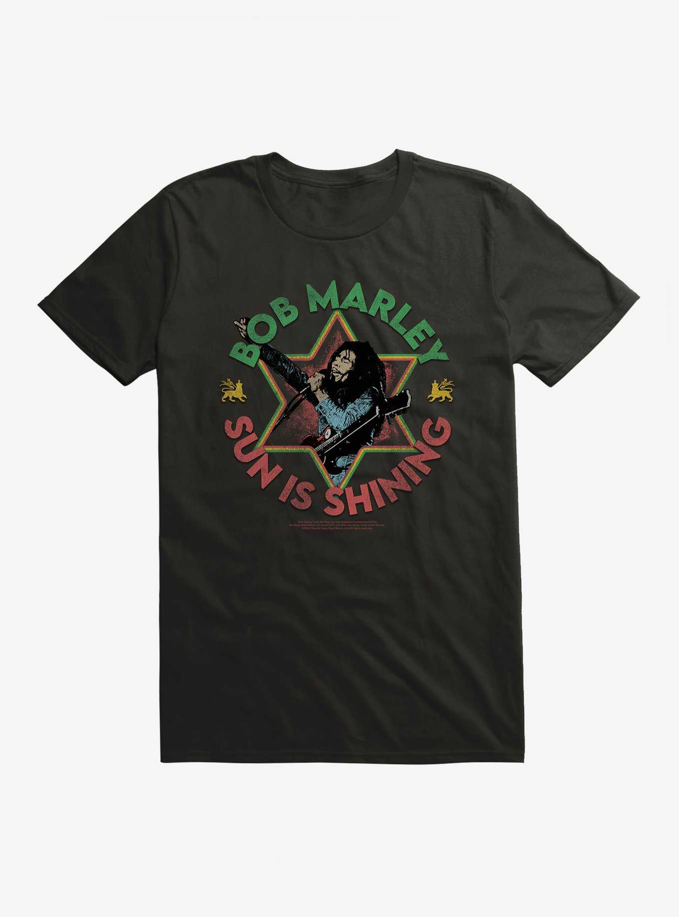 Bob Marley Sun Is Shining T-Shirt, , hi-res