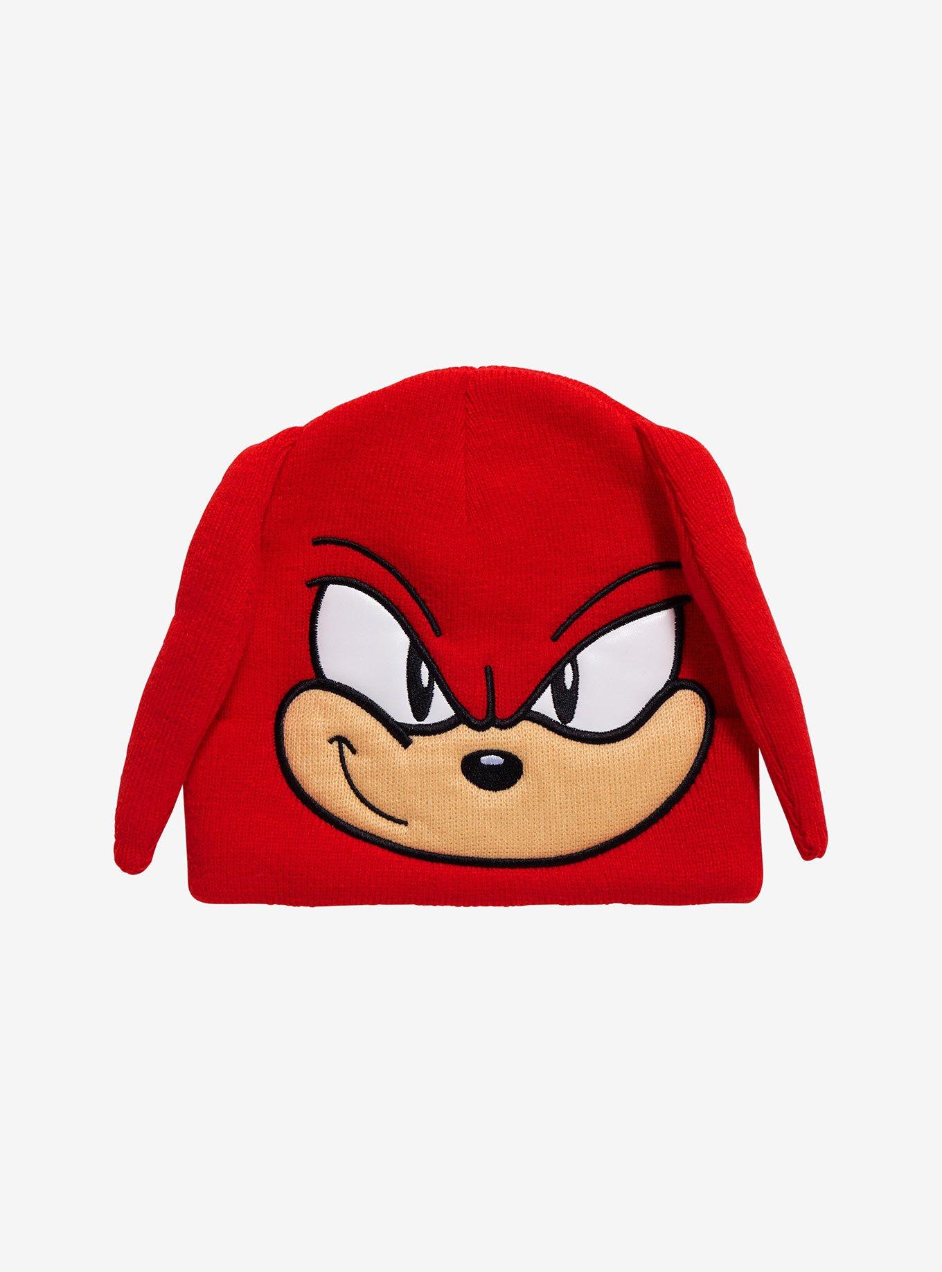 Sonic The Hedgehog Knuckles 3D Ear Beanie, , hi-res