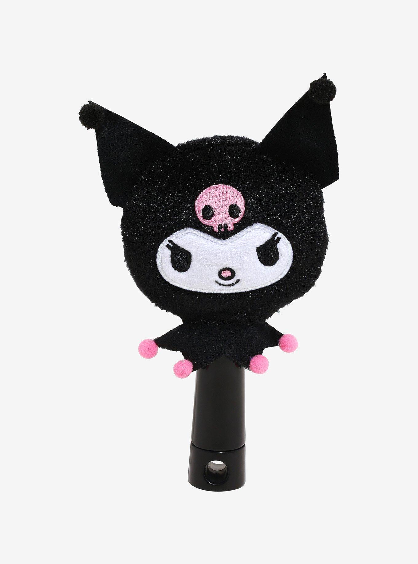 Kuromi Plush Hair Brush, , hi-res