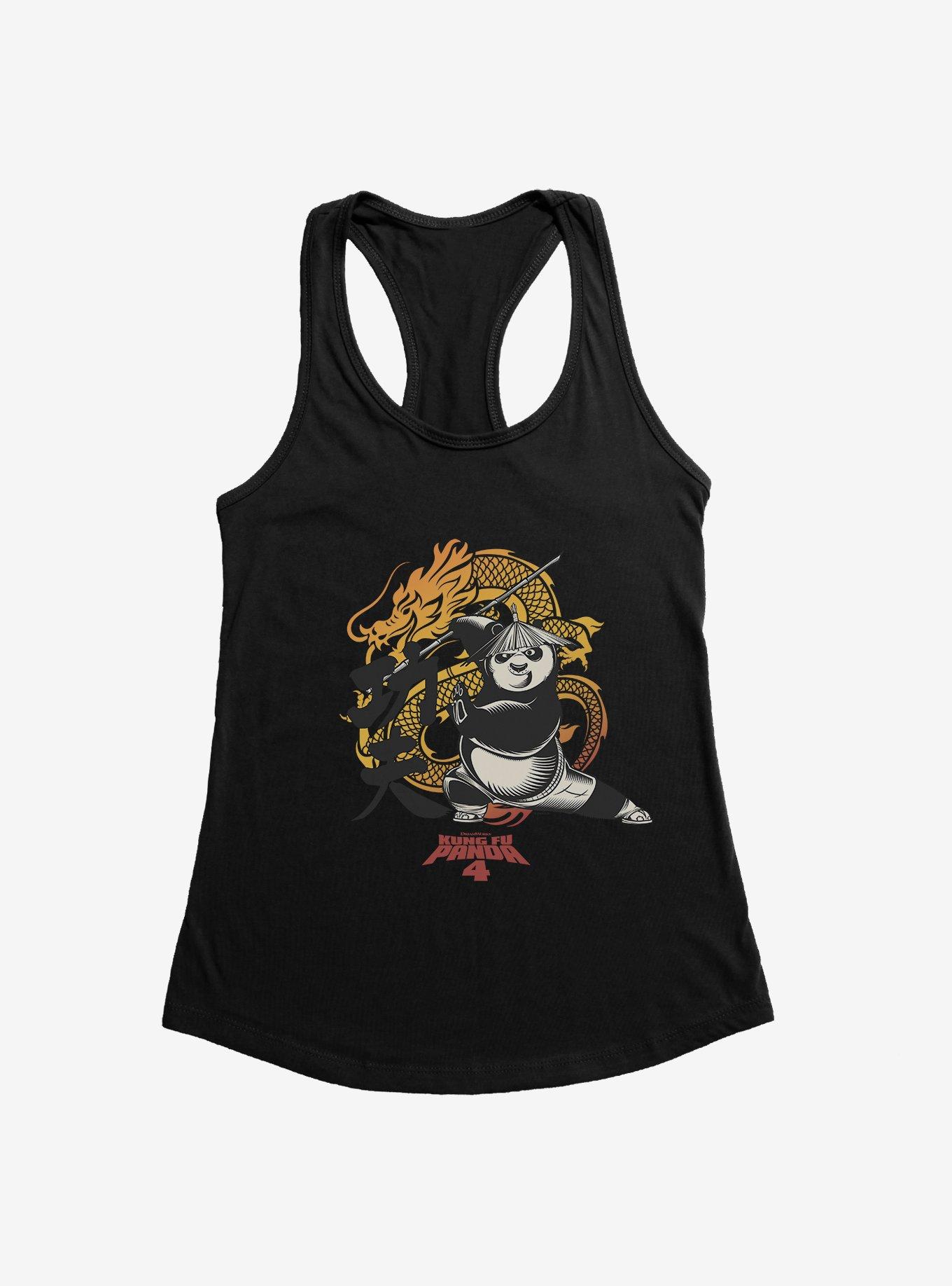 Kung Fu Panda 4 The Dragon Warrior Womens Tank Top