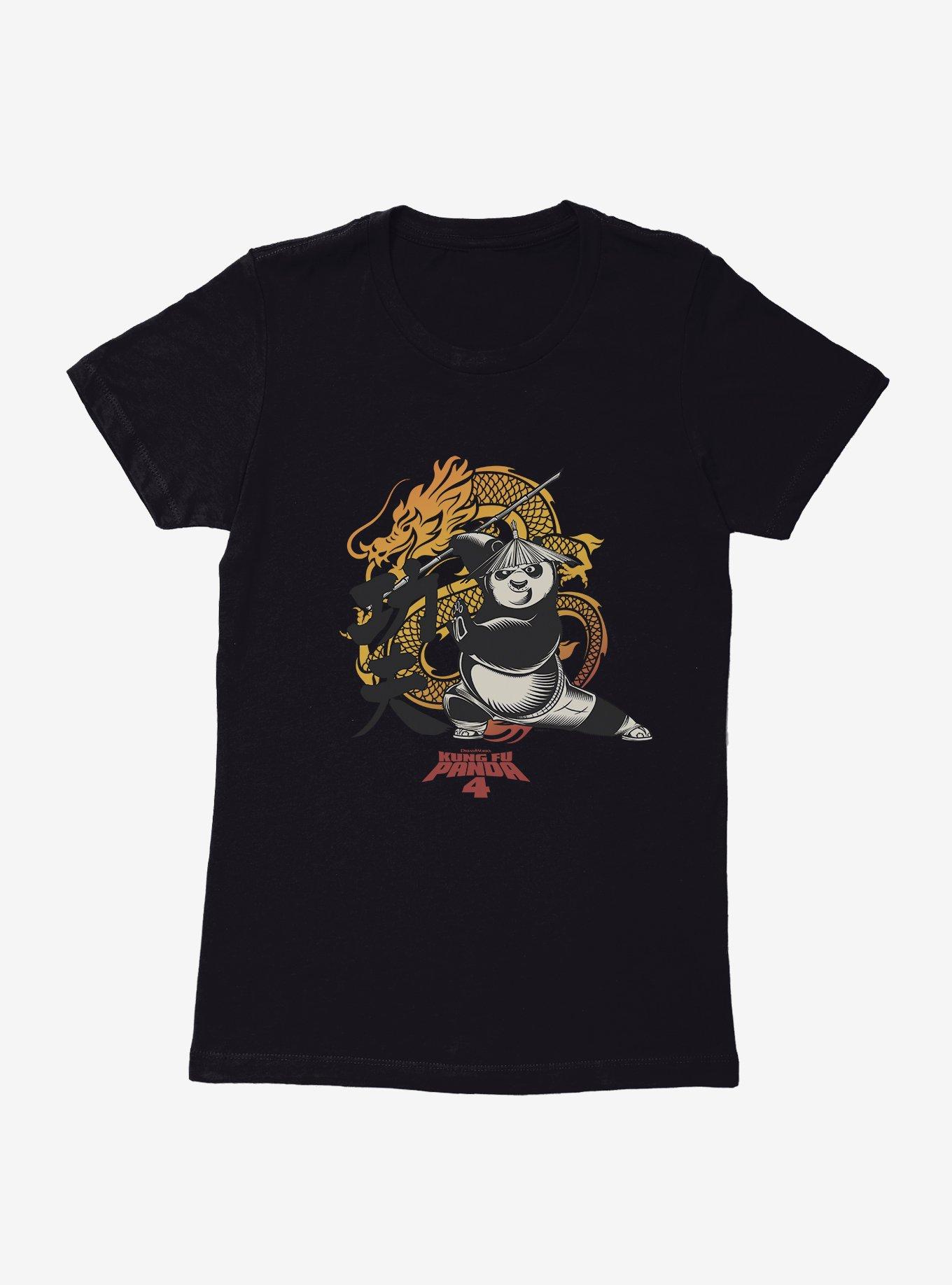 Kung Fu Panda 4 The Dragon Warrior Womens T-Shirt