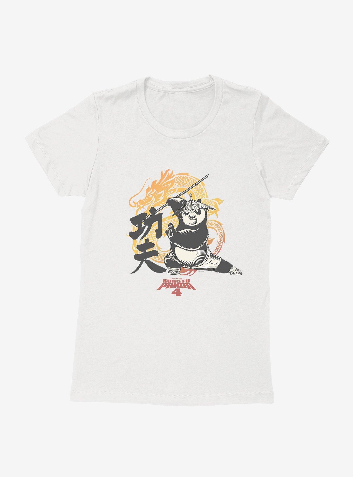 Kung Fu Panda 4 The Dragon Warrior Womens T-Shirt