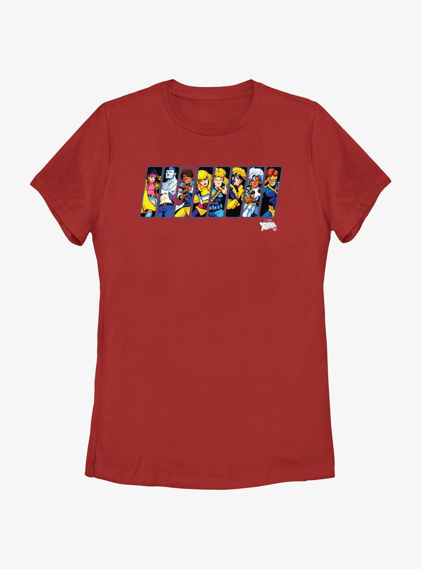 Marvel X-Men '97 Select Your Player Womens T-Shirt, RED, hi-res