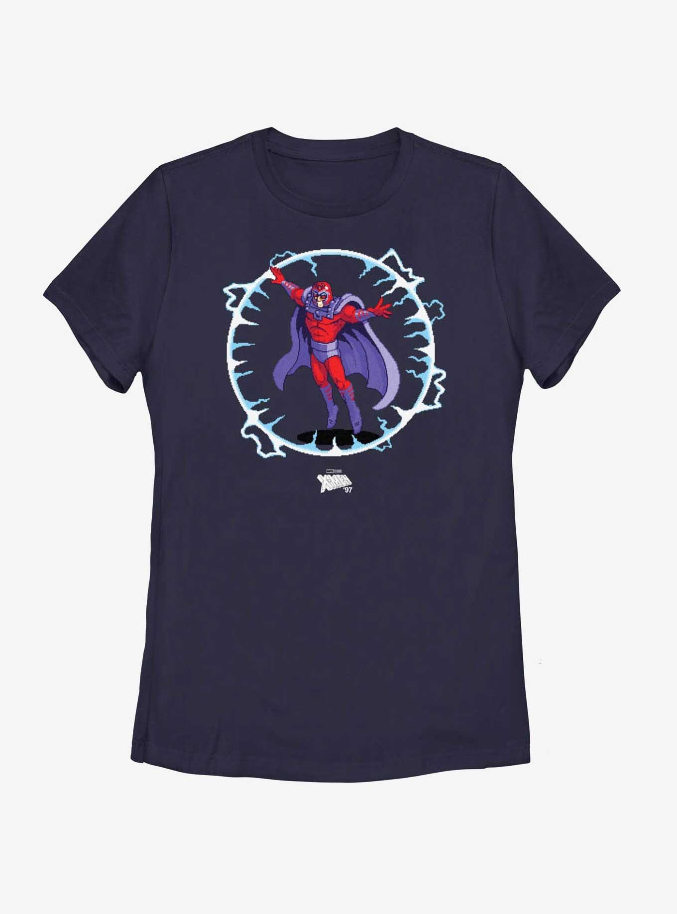  Men's Marvel X-Men Magneto Stance T-Shirt - Black - Small :  ביגוד, נעליים ותכשיטים