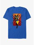 Marvel X-Men '97 Wolverine Snikt T-Shirt, ROYAL, hi-res