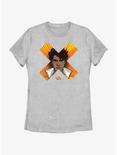 Marvel X-Men '97 Sunspot Face Womens T-Shirt, ATH HTR, hi-res