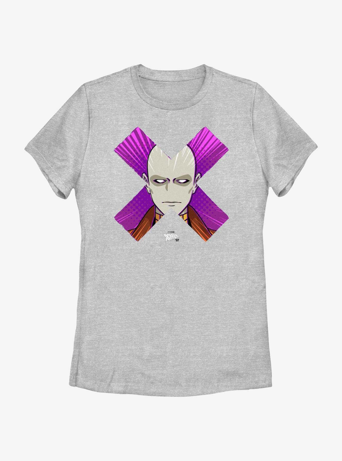 Marvel X-Men '97 Morph Face Womens T-Shirt, ATH HTR, hi-res