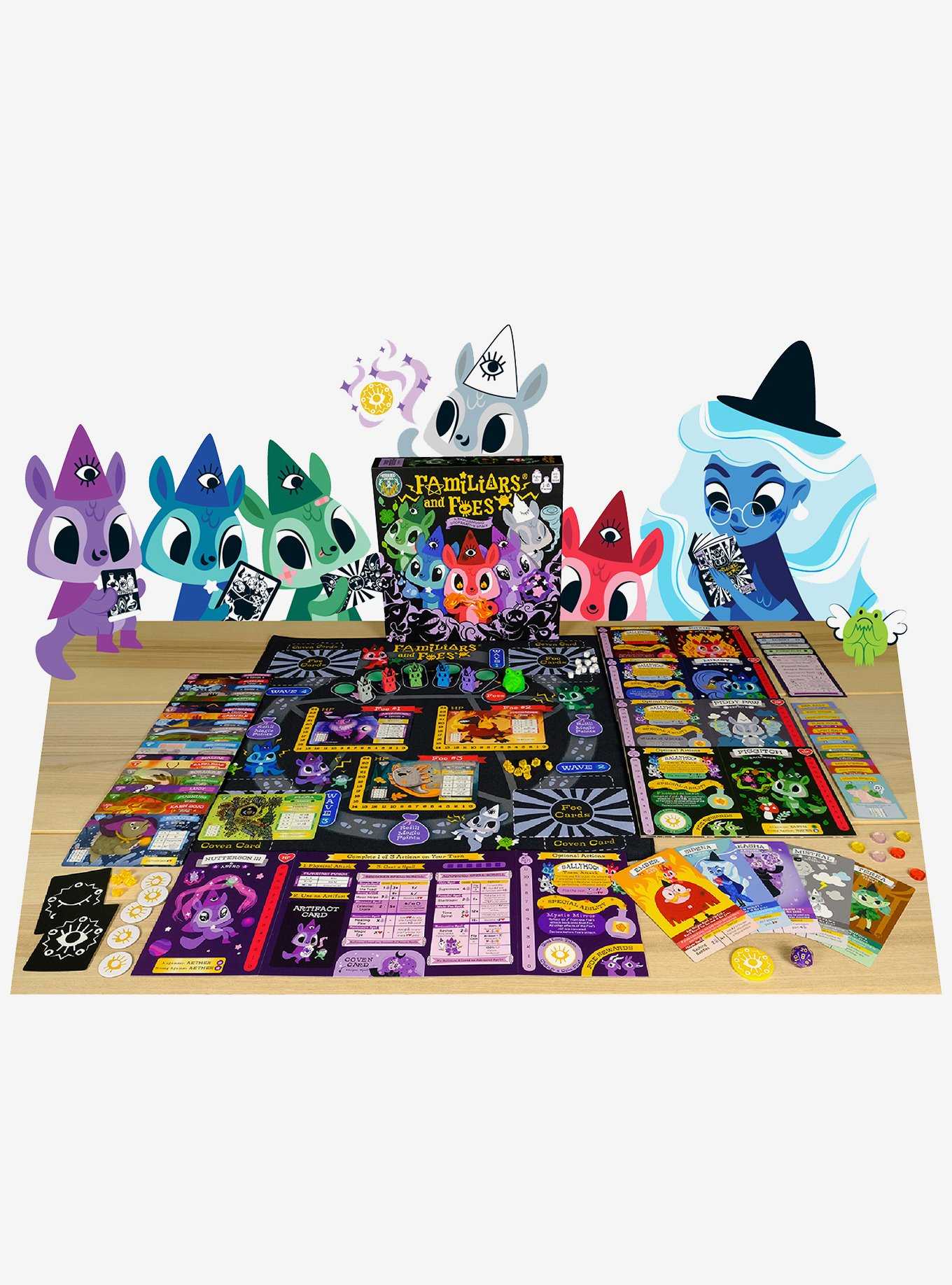 Familiars and Foes Cooperative Campaign Game by Horrible Adorables, , hi-res