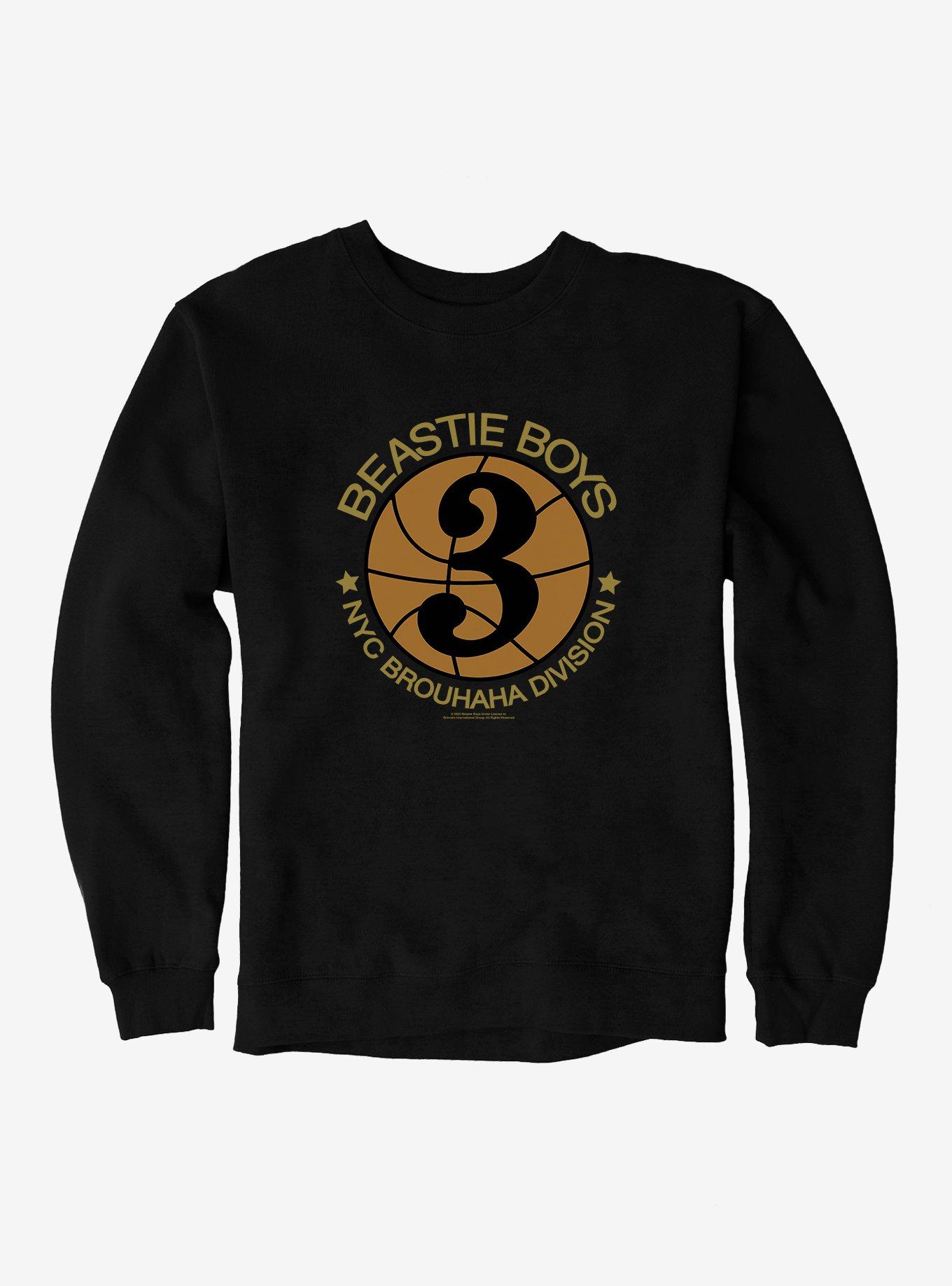 Beastie Boys NYC Brouhaha Division Sweatshirt, BLACK, hi-res