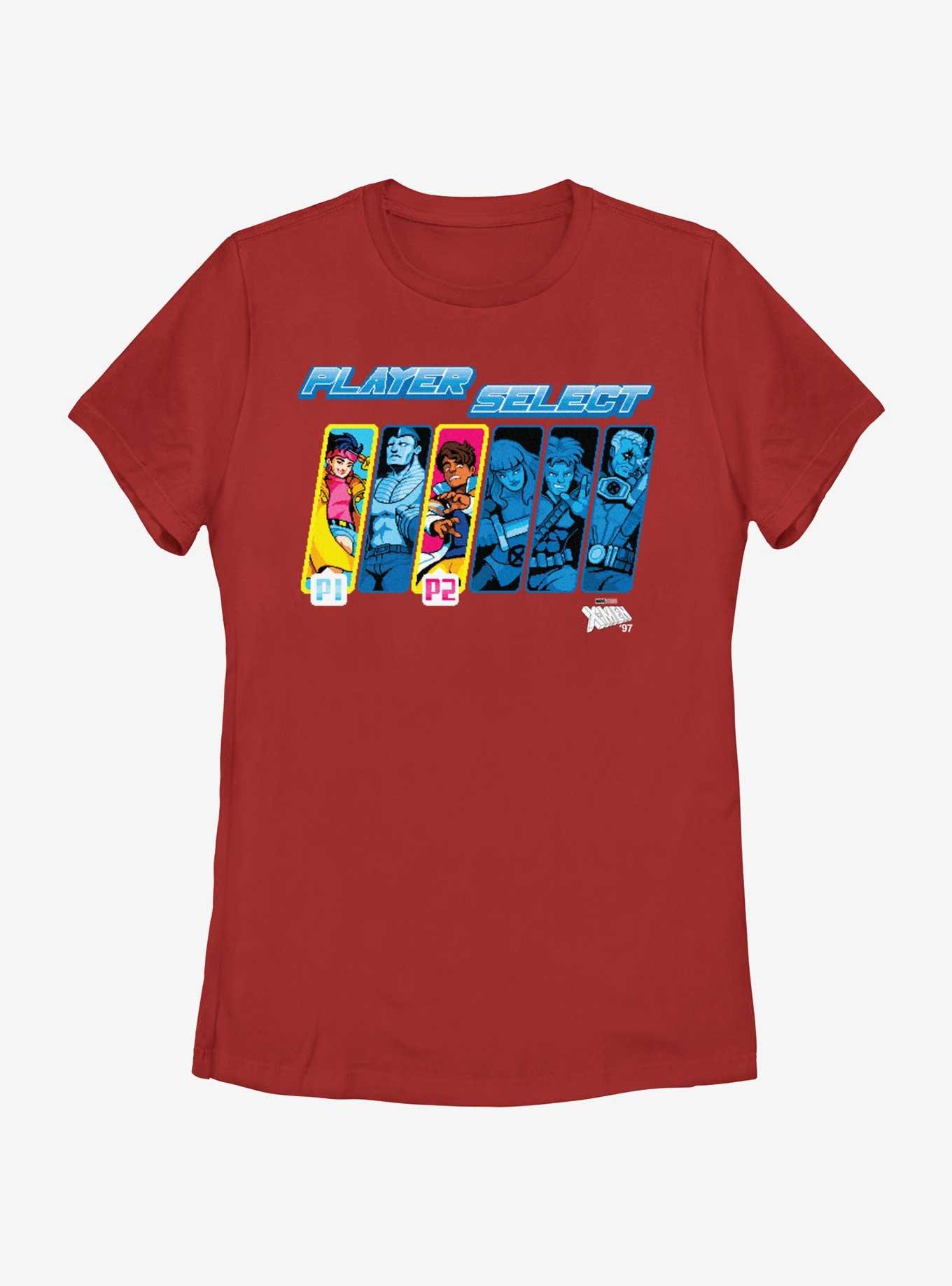 Marvel X-Men '97 Player Select Womens T-Shirt