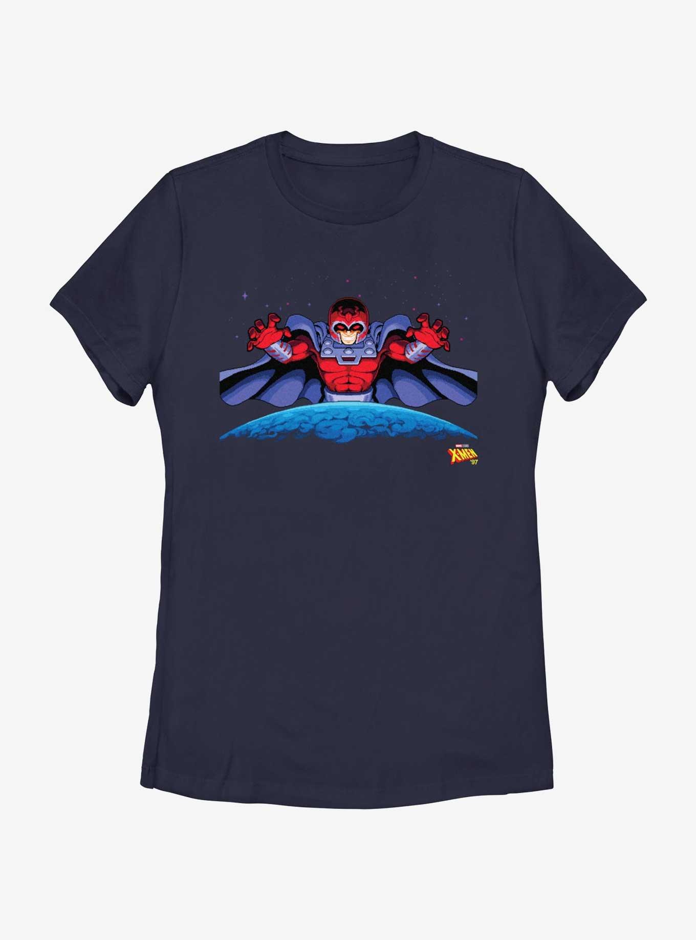 Marvel X-Men '97 Magneto X Men 97 Womens T-Shirt, NAVY, hi-res