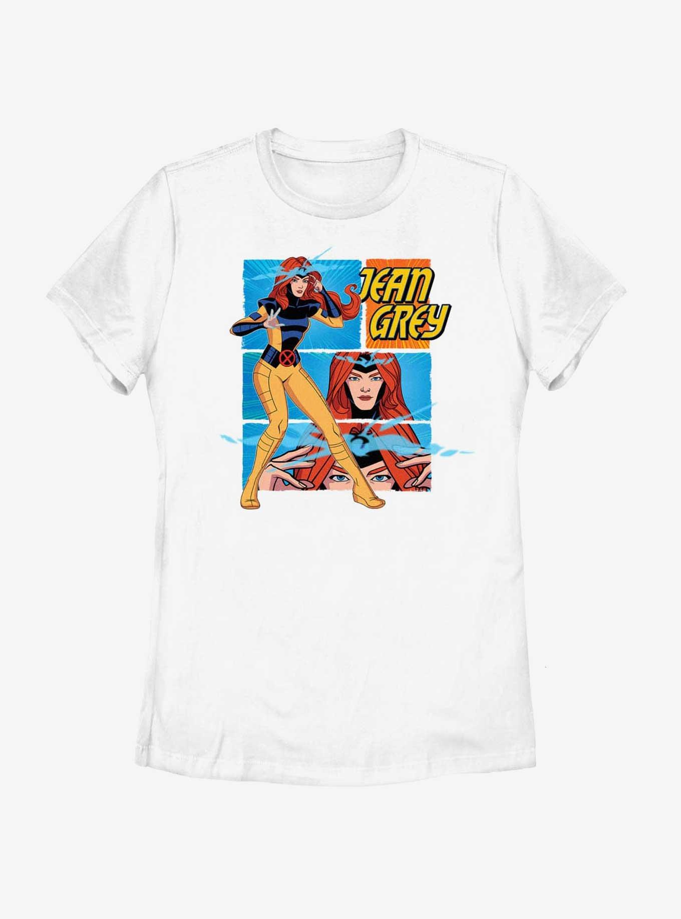 Marvel X-Men '97 Jean Grey Panels Womens T-Shirt