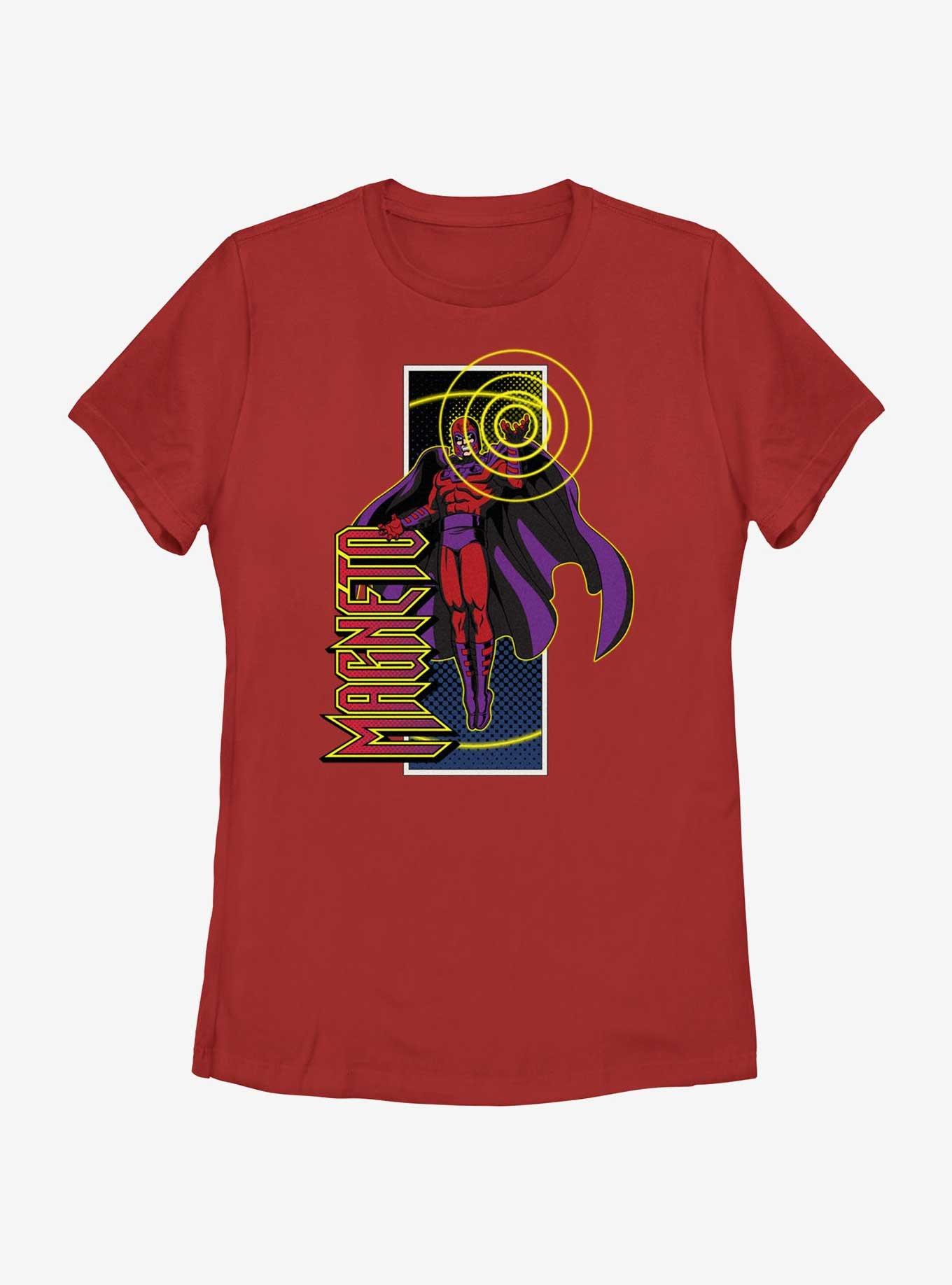 Marvel X-Men '97 Magneto Full Power Womens T-Shirt, RED, hi-res