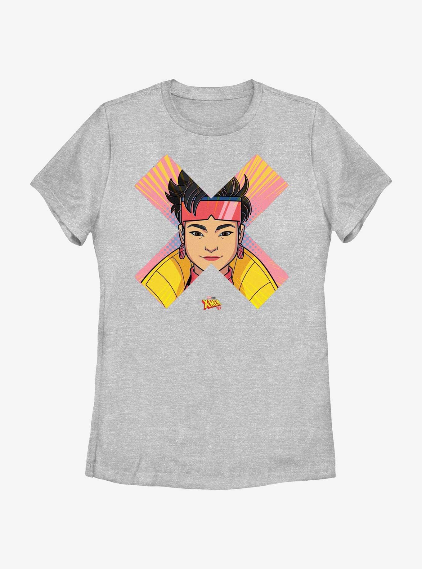 Marvel X-Men '97 Jubilee Face Womens T-Shirt, ATH HTR, hi-res