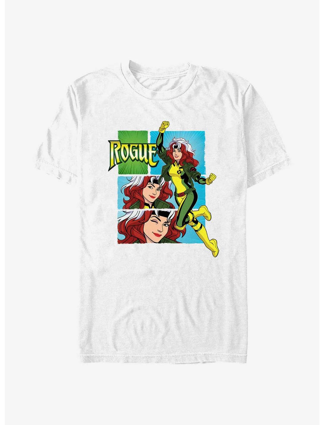Marvel X-Men '97 Rogue Panels T-Shirt, WHITE, hi-res