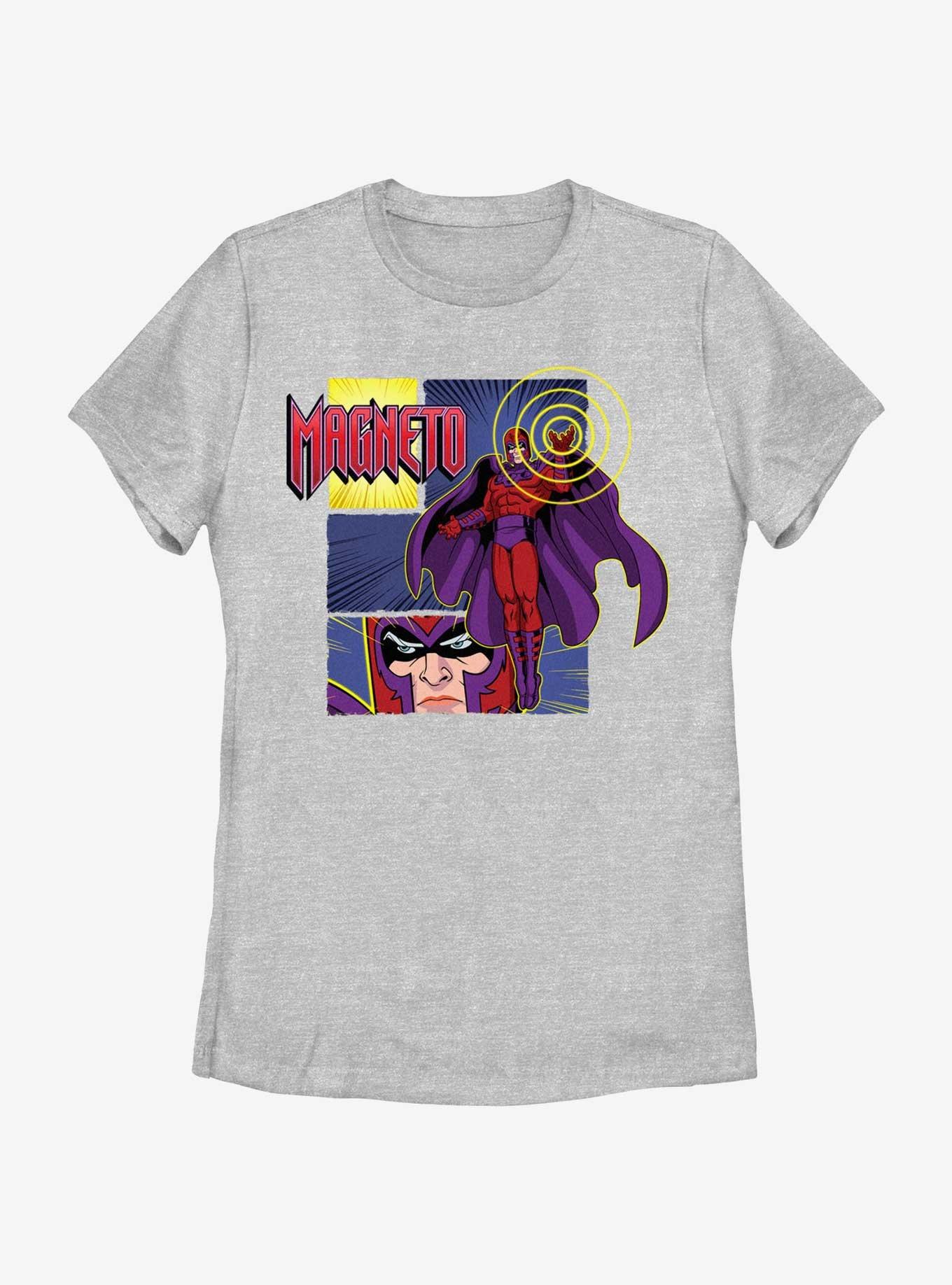 Marvel X-Men '97 Magneto Pose Womens T-Shirt, ATH HTR, hi-res
