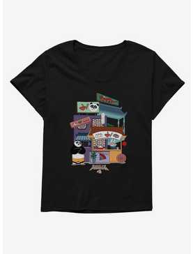 Kung Fu Panda 4 Street Cart Buffet Womens T-Shirt Plus Size, , hi-res