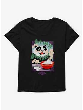 Kung Fu Panda 4 But First Dumplings Womens T-Shirt Plus Size, , hi-res