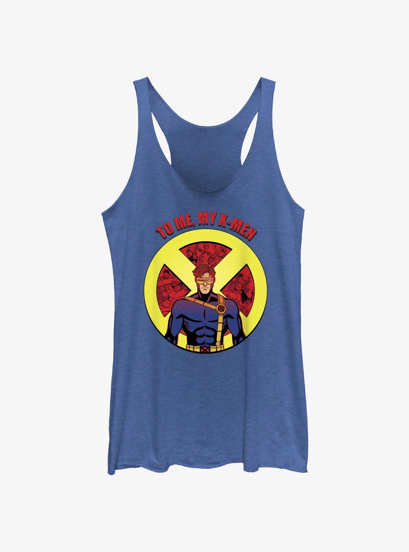 Marvel X-Men '97 To Me My X Men Cyclops Womens Tank Top, ROY HTR, hi-res
