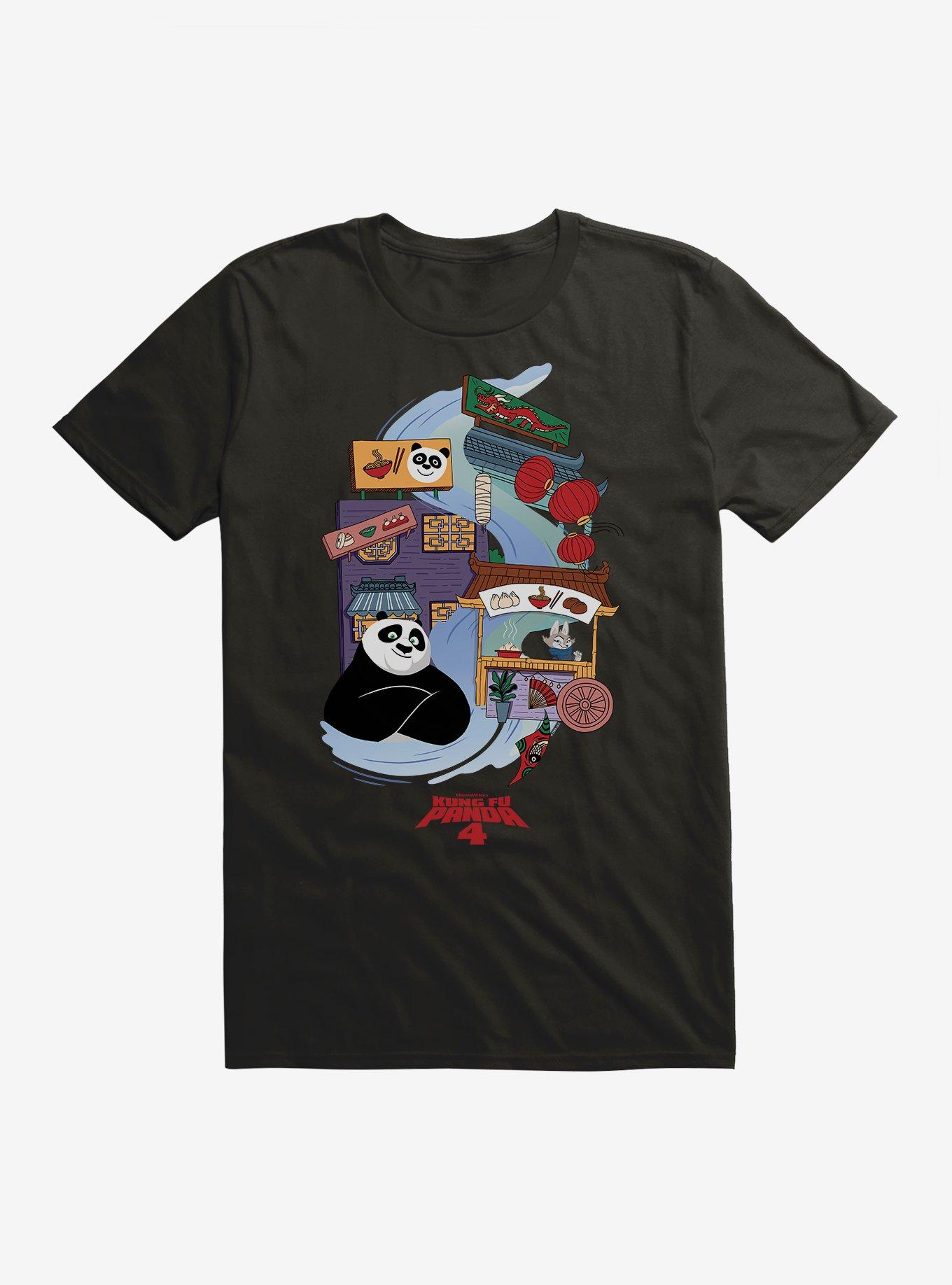 Kung Fu Panda 4 Street Food T-Shirt, , hi-res