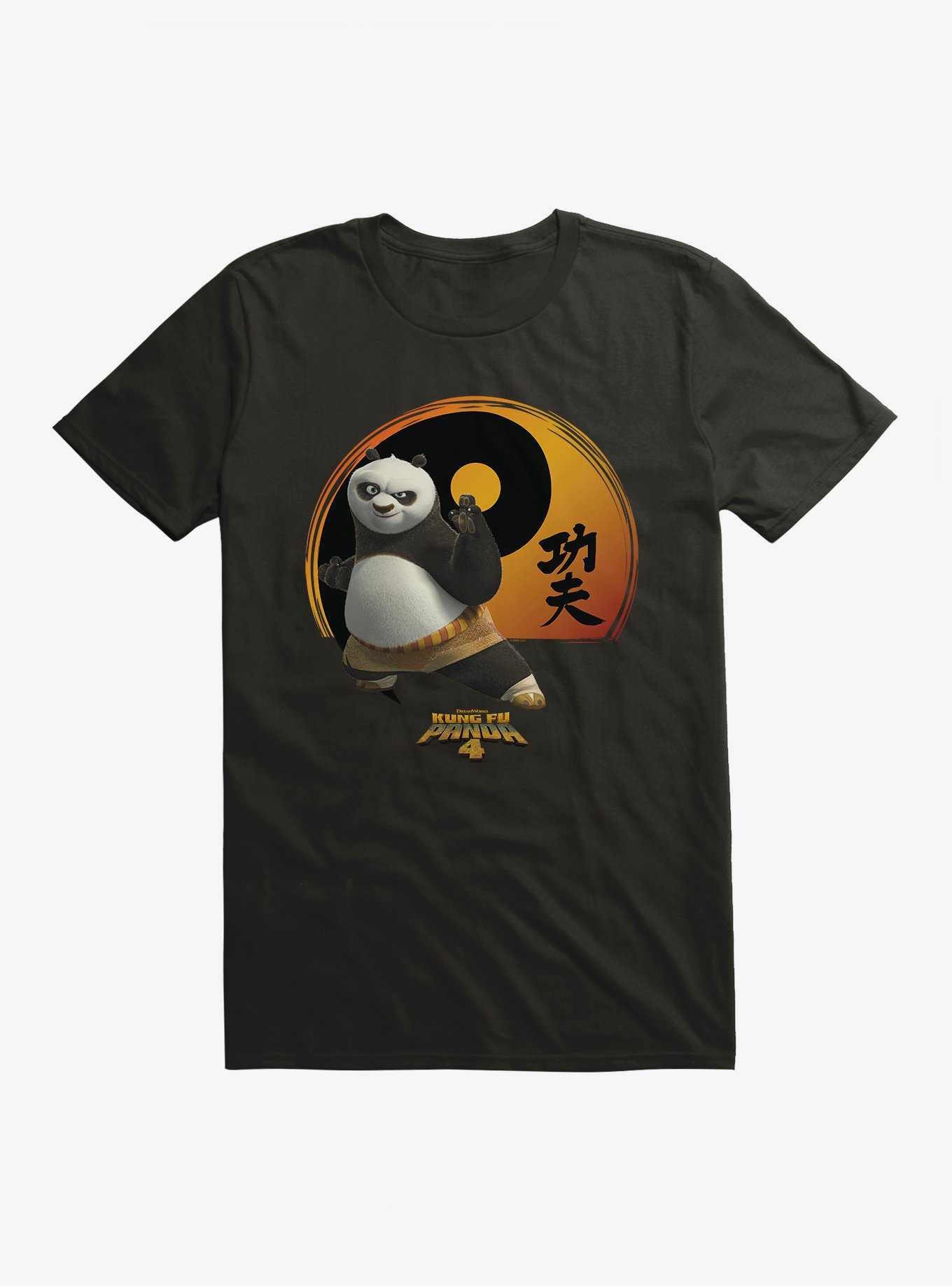 Kung Fu Panda 4 Yin And Yang Symbol T-Shirt, , hi-res