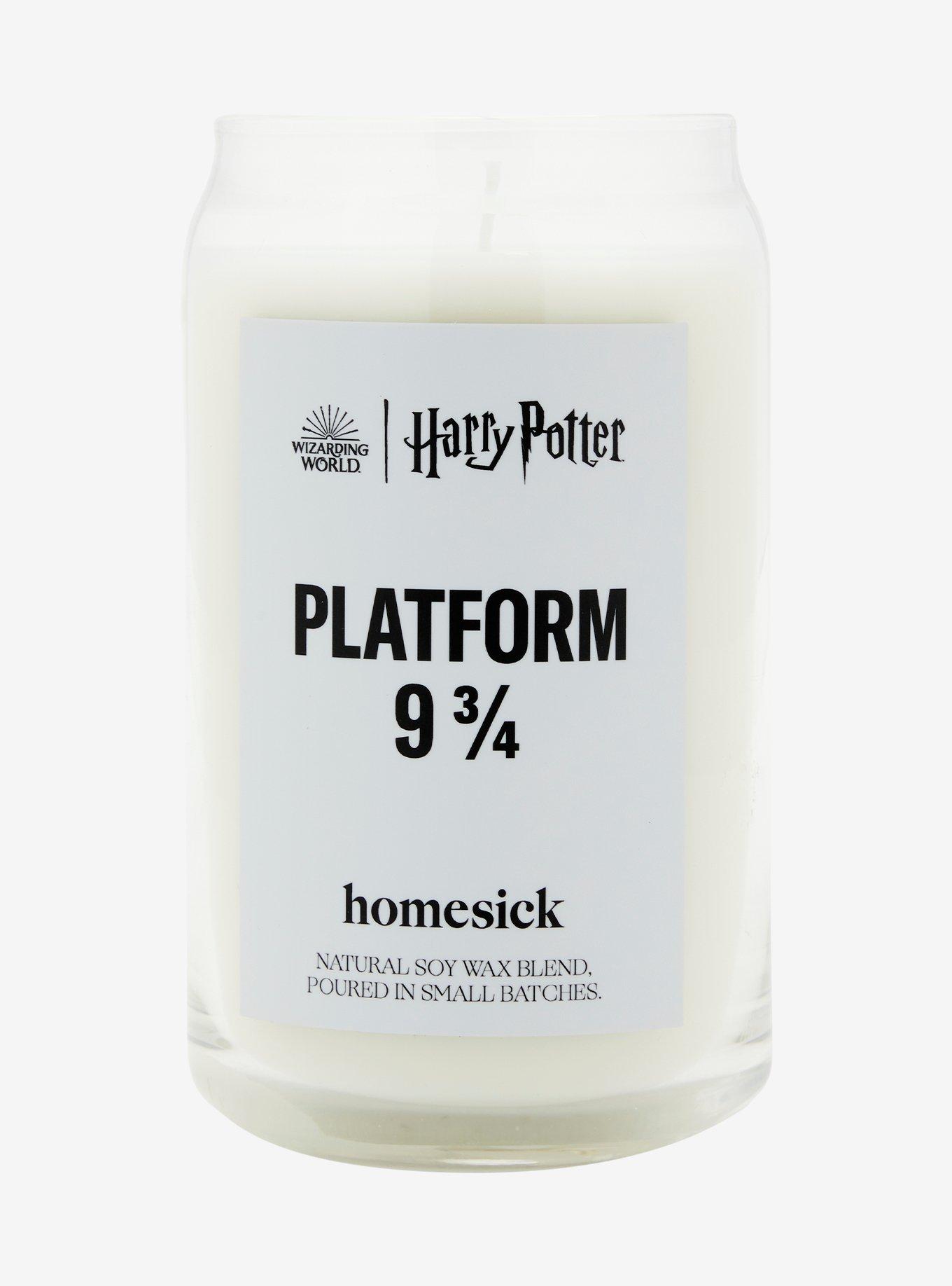 Homesick Harry Potter Platform 9 3/4 Candle