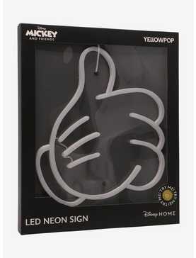 Disney Mickey Mouse Thumbs Up Outline LED Neon Sign, , hi-res