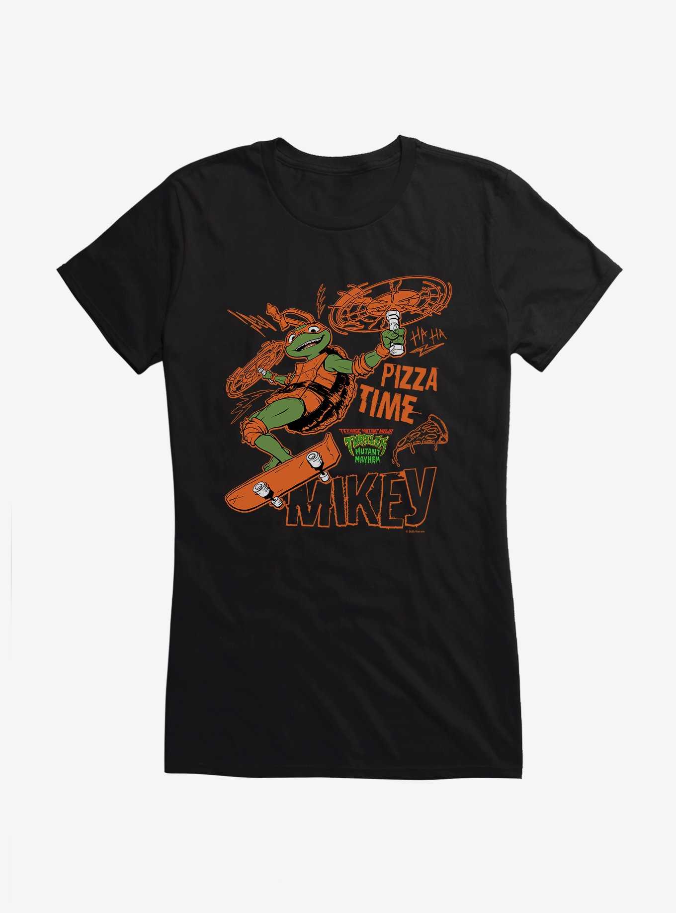 Teenage Mutant Ninja Turtles Pizza Time Girls T-Shirt, , hi-res