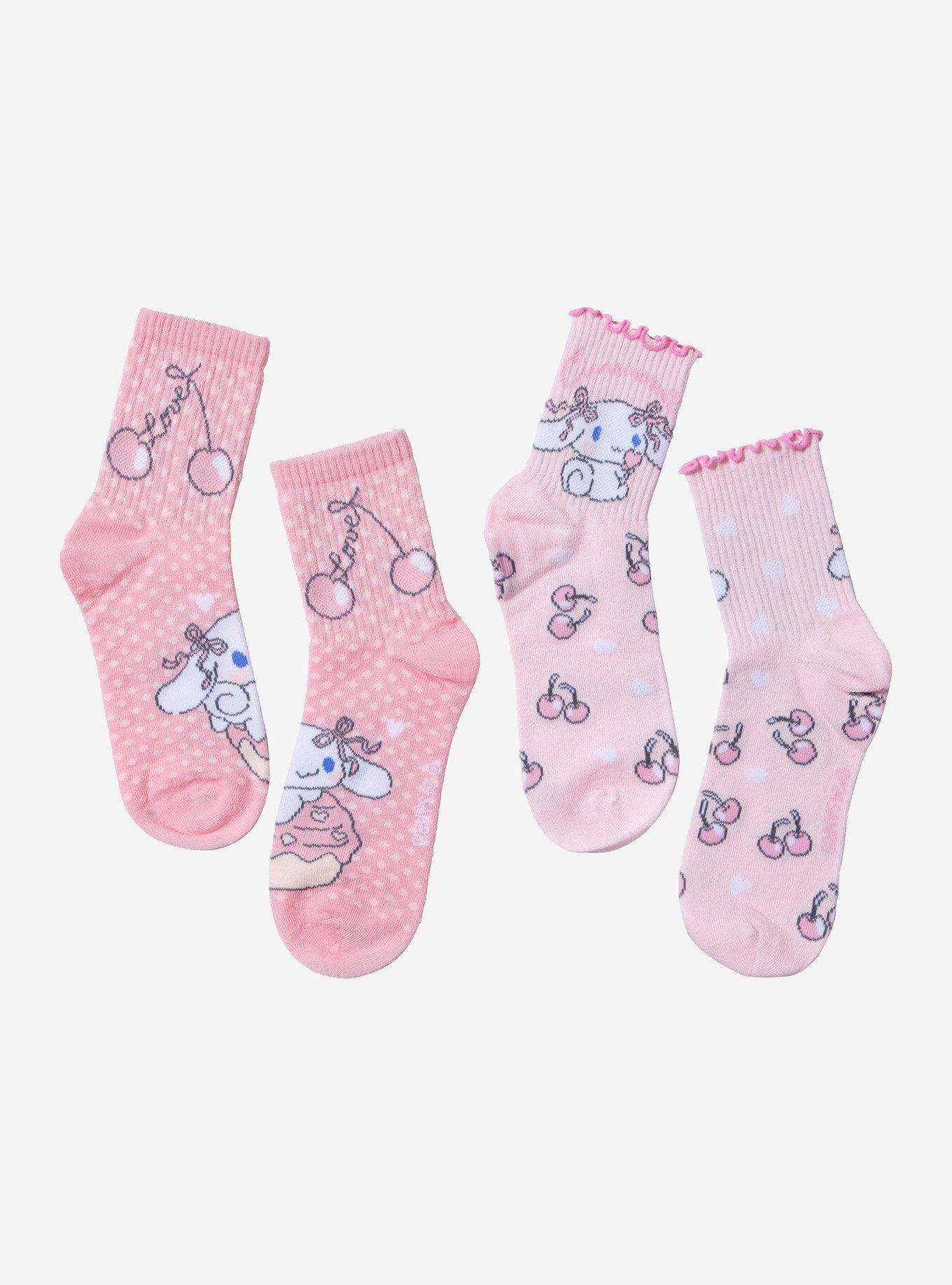 Cinnamoroll Cherry Ankle Socks 2 Pair