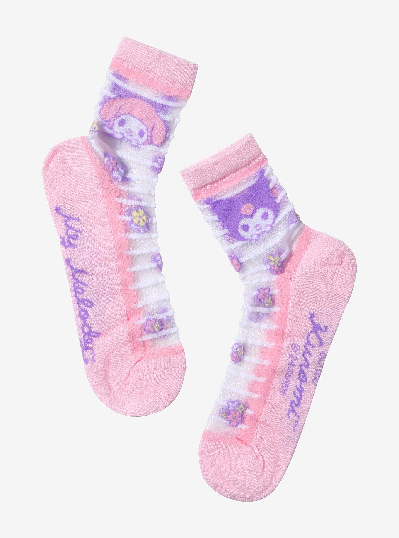 My Melody & Kuromi Jelly Mismatched Socks