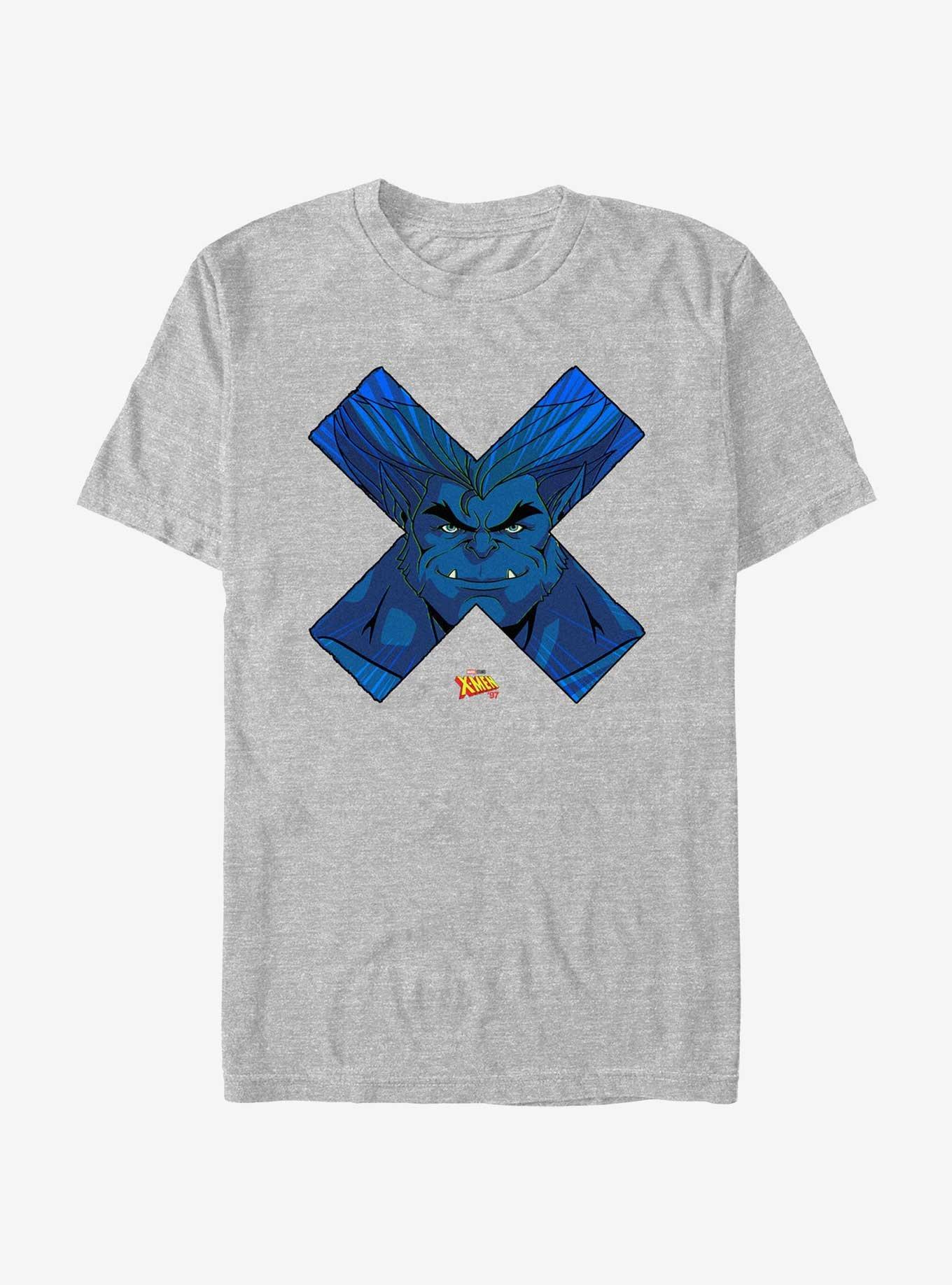 X-Men '97 Beast Face T-Shirt, , hi-res