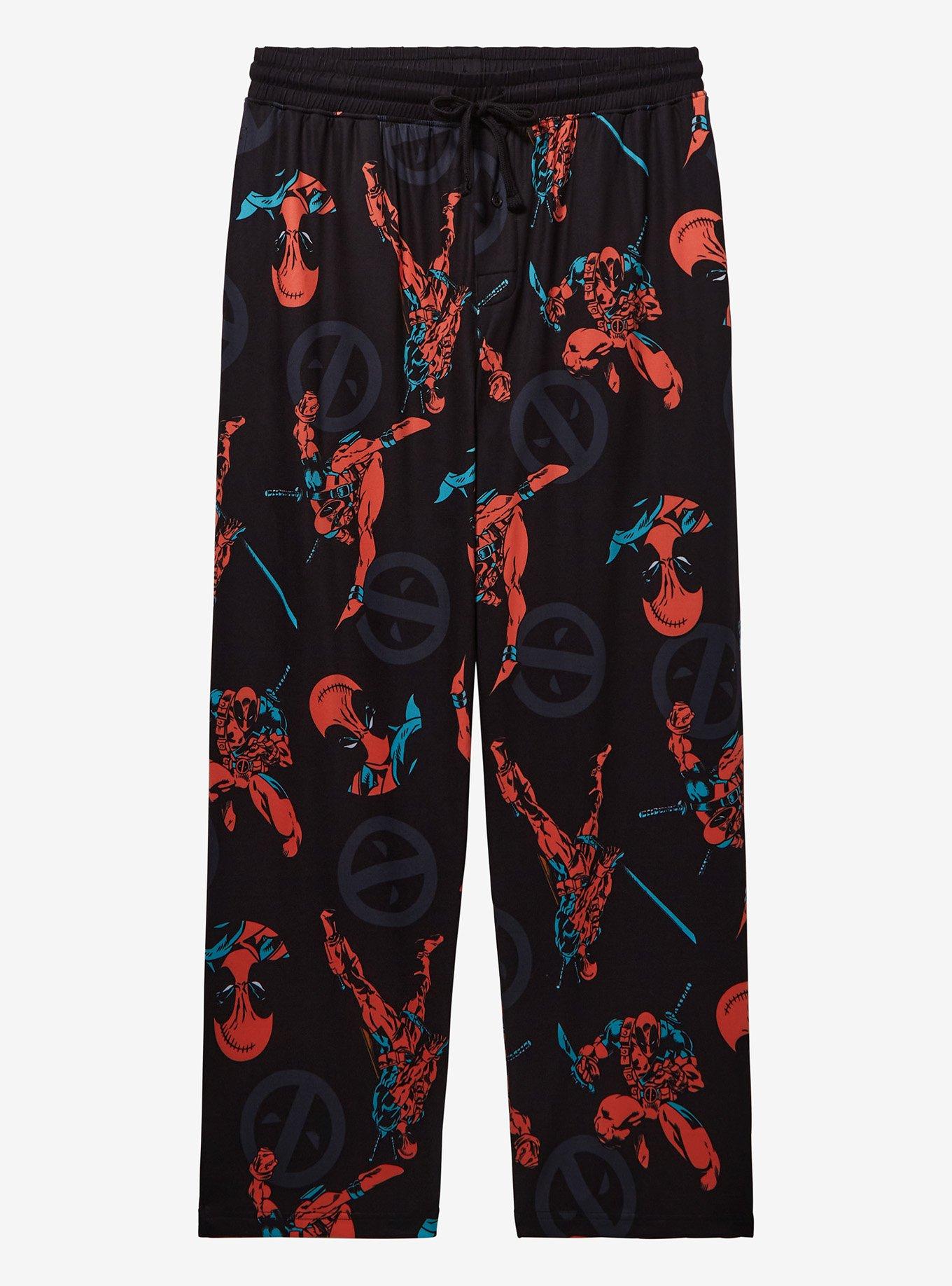 Marvel Deadpool Allover Print Sleep Pants — BoxLunch Exclusive