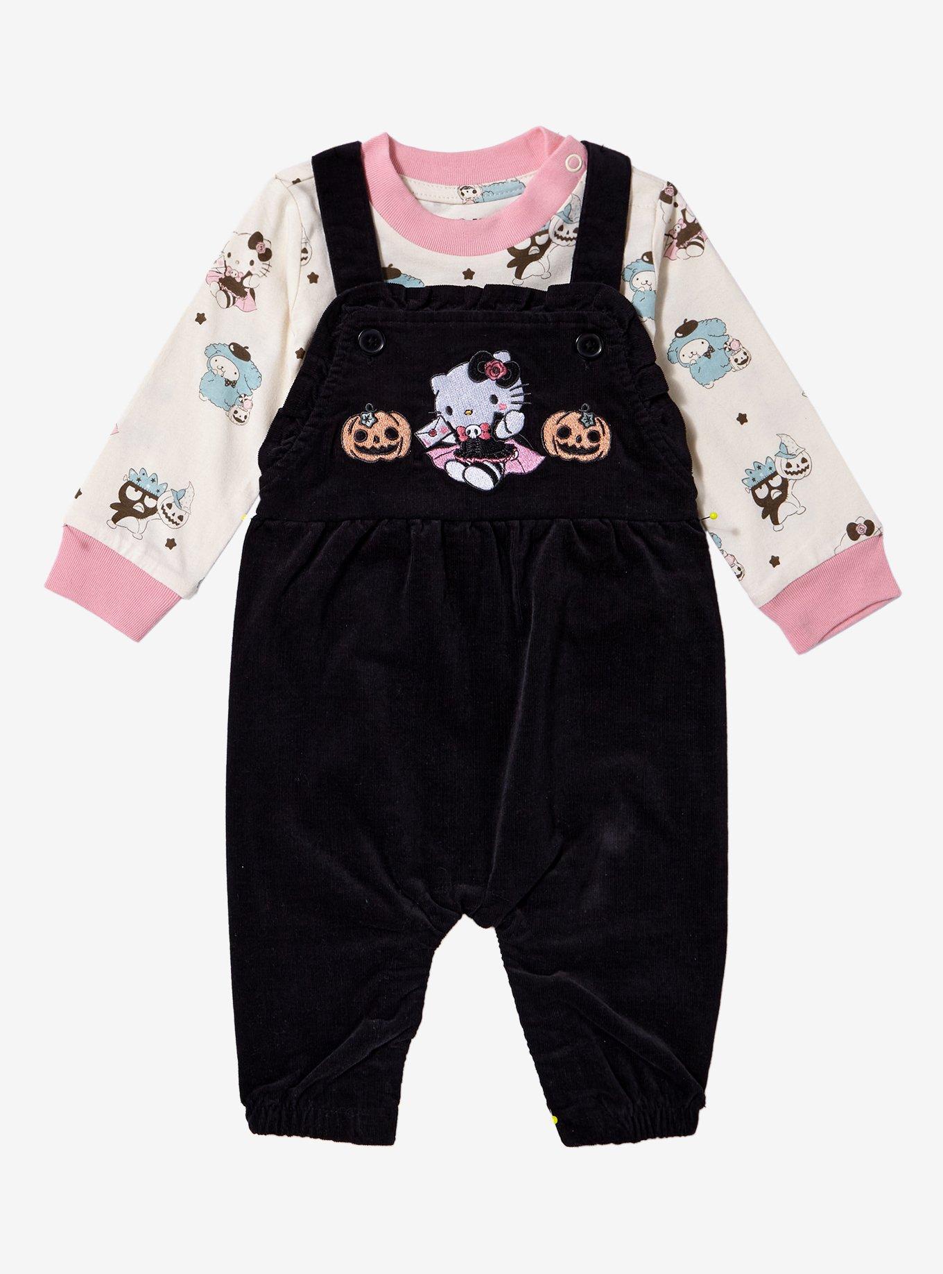 Sanrio Hello Kitty and Friends Halloween Infant Shirt Overall Set BoxLunch