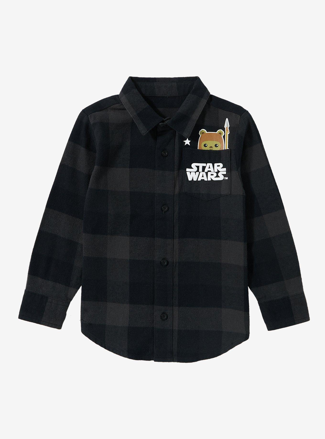 Star Wars Characters Toddler Flannel — BoxLunch Exclusive, , hi-res