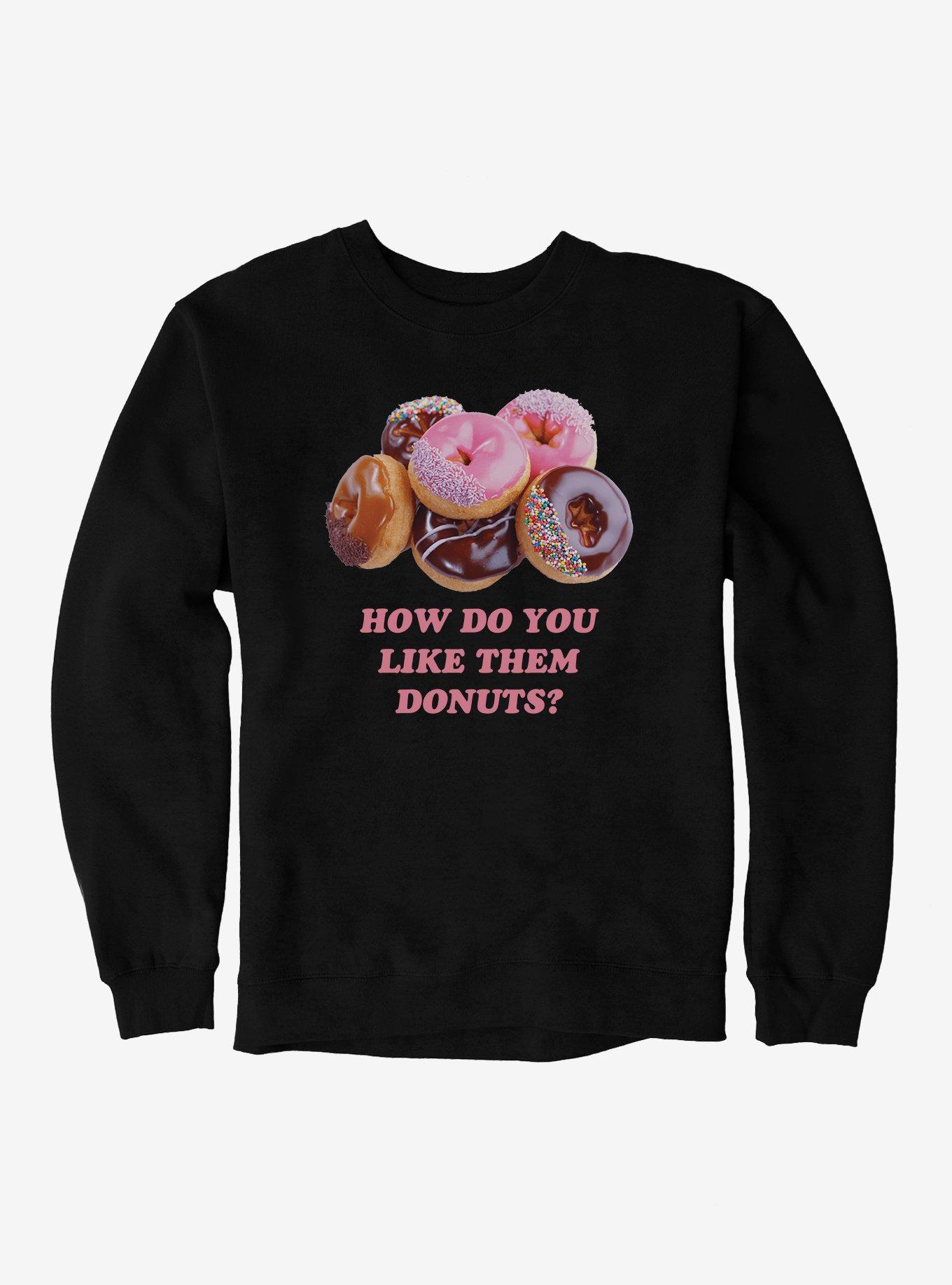 Donuts Sweatshirt, BLACK, hi-res