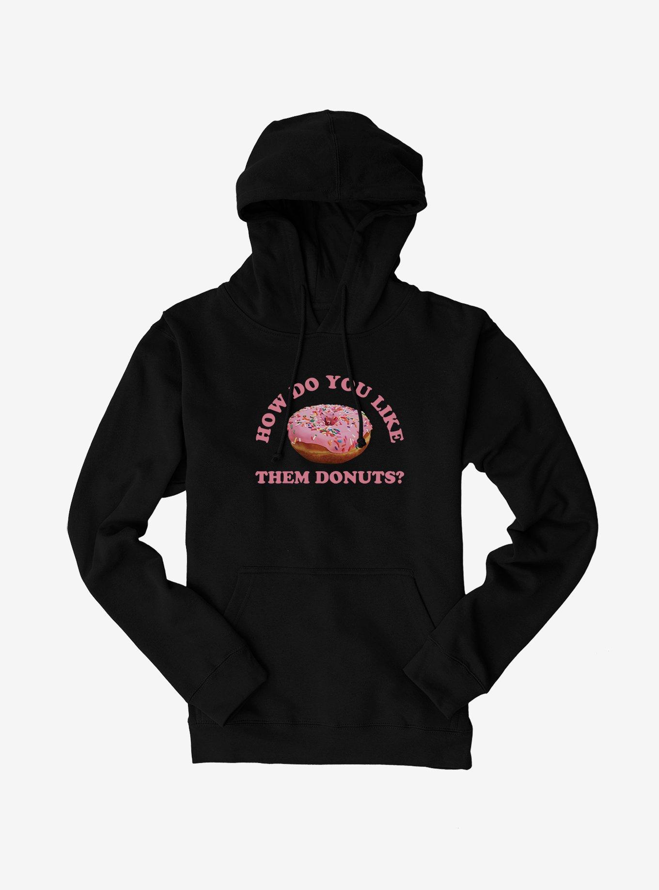 How Do You Like Them Donuts Hoodie, , hi-res
