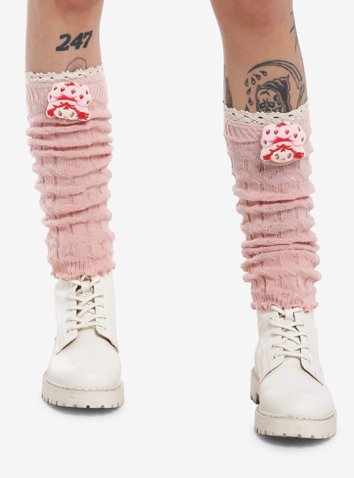 Strawberry Shortcake Plush Leg Warmers, , hi-res