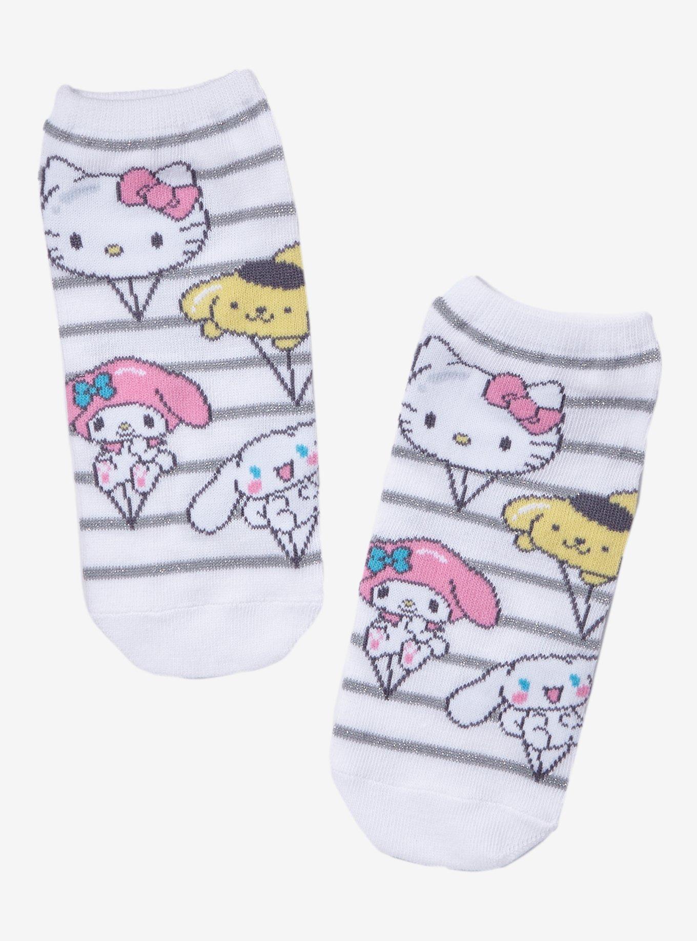 Hello Kitty And Friends Balloon No-Show Socks, , hi-res