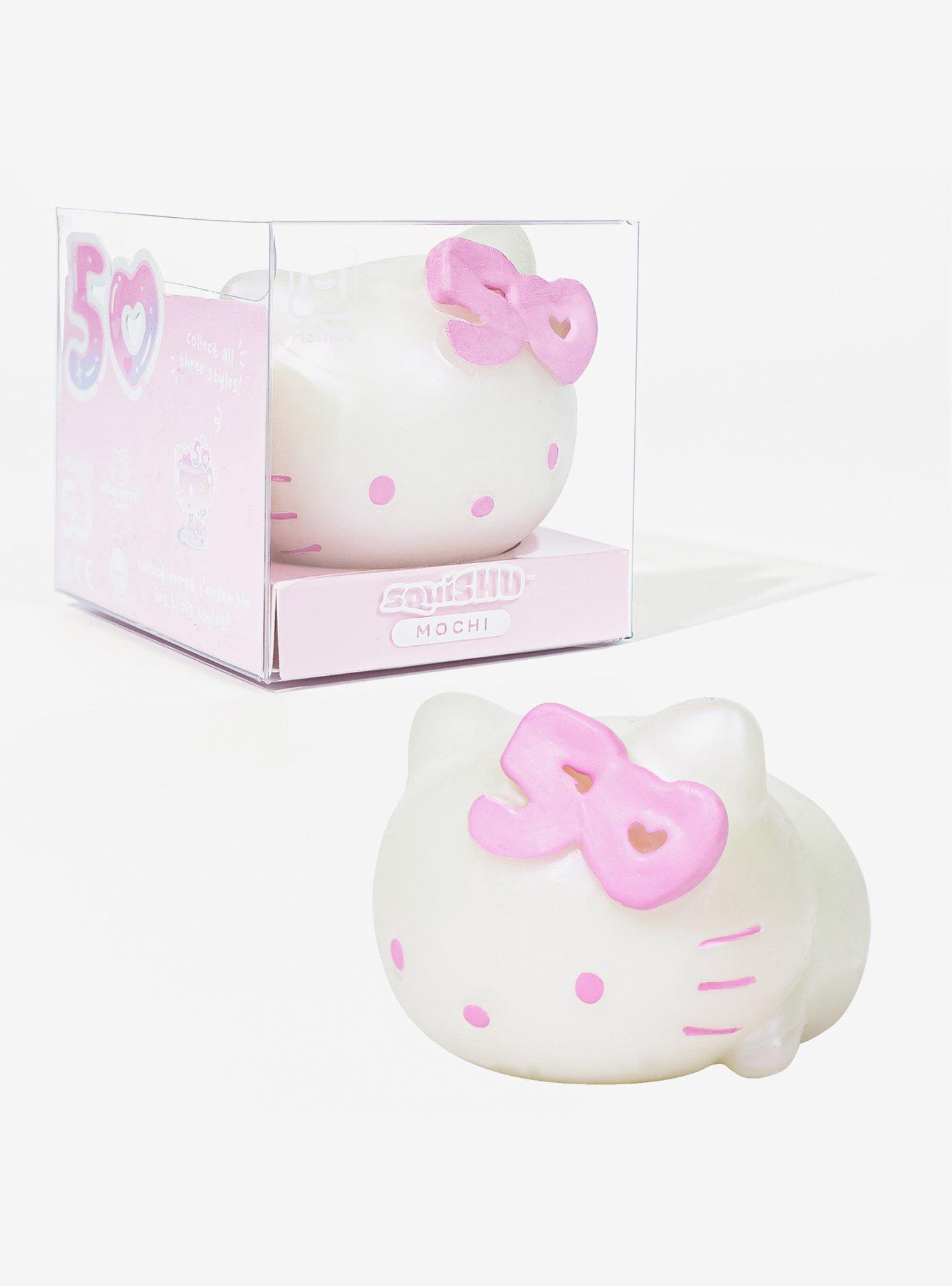 Hello Kitty 50th Anniversary Mochi Squishy Toy, , hi-res