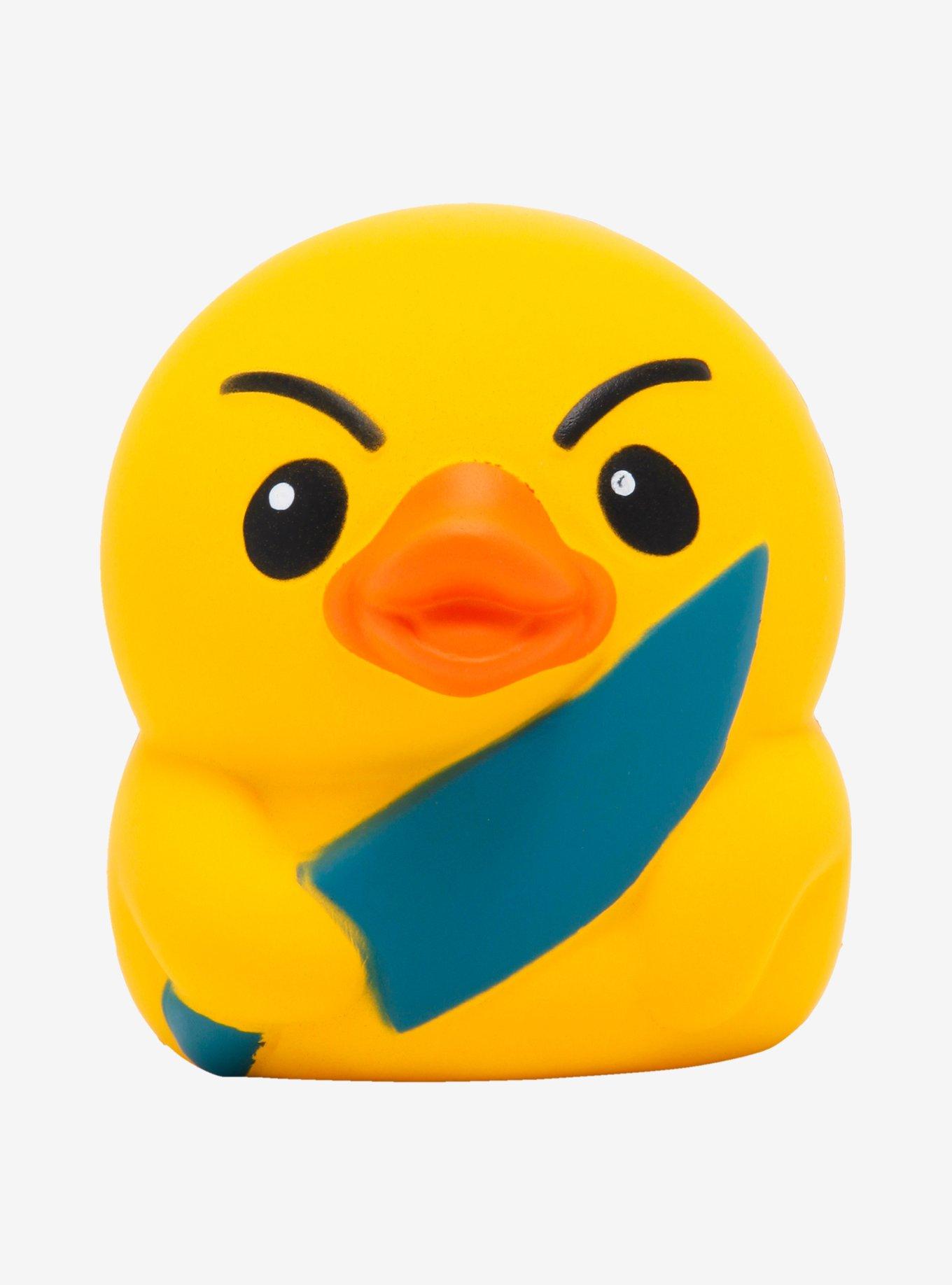 Duck With Knife Squishy Toy Hot Topic Exclusive