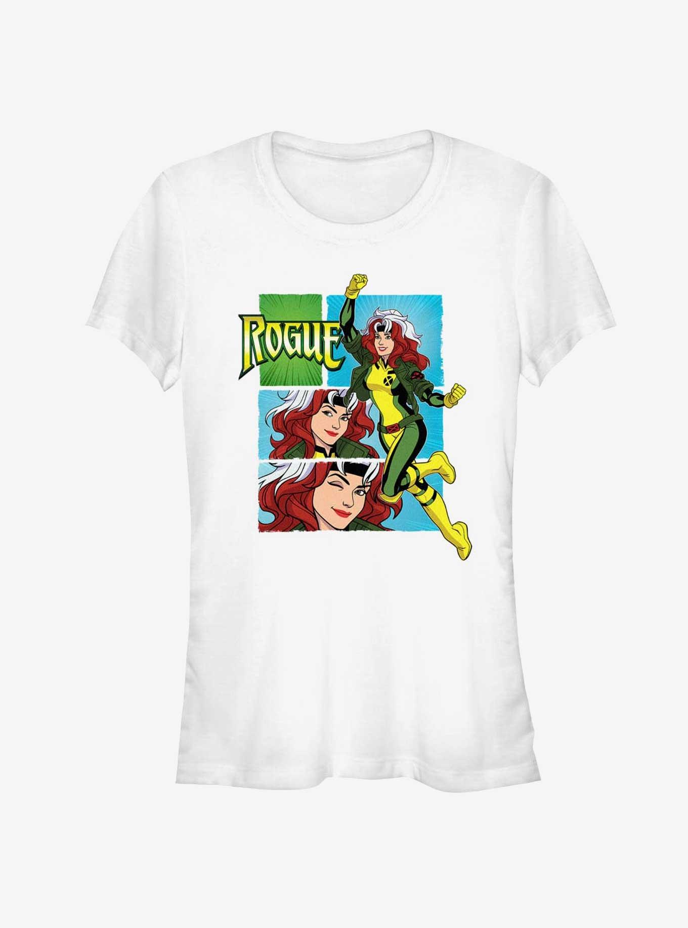 X-Men '97 Rogue Panels Girls T-Shirt, WHITE, hi-res