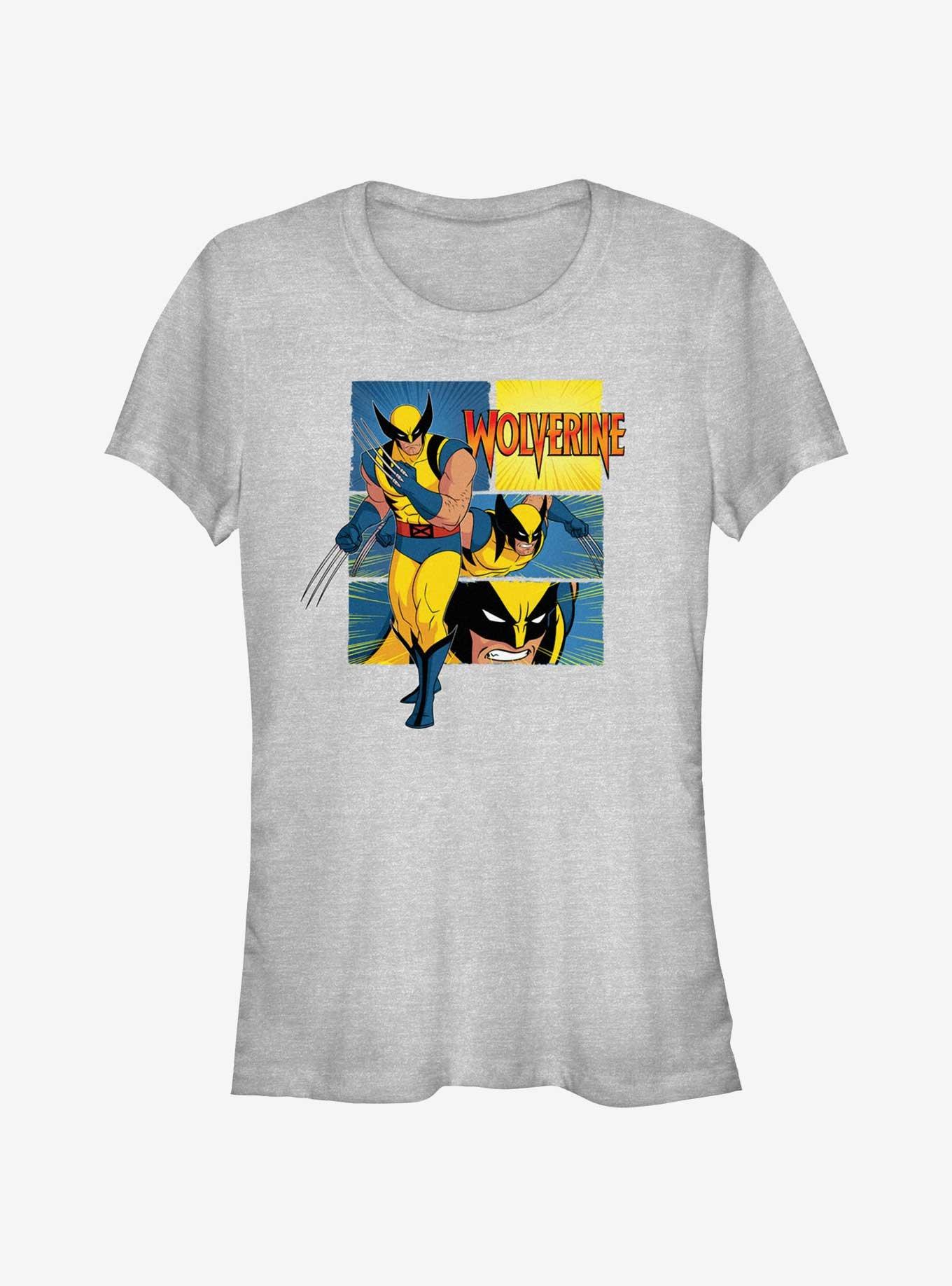 X-Men '97 Wolverine Poses Girls T-Shirt, , hi-res