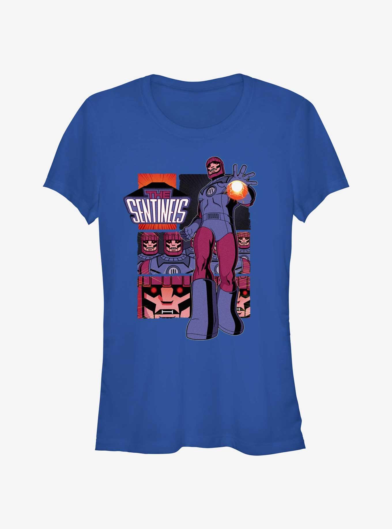 X-Men '97 The Sentinels Girls T-Shirt, ROYAL, hi-res